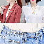 Anti-light Brooch Skirt Waist Button Nail Pearl | Other