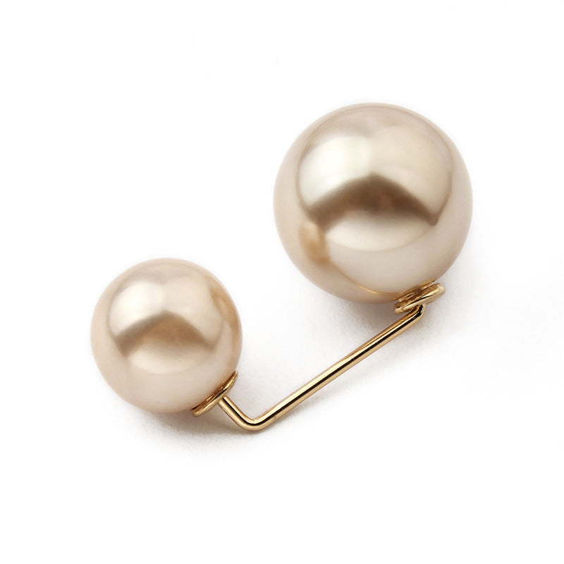 Anti-light Brooch Skirt Waist Button Nail Pearl | Other