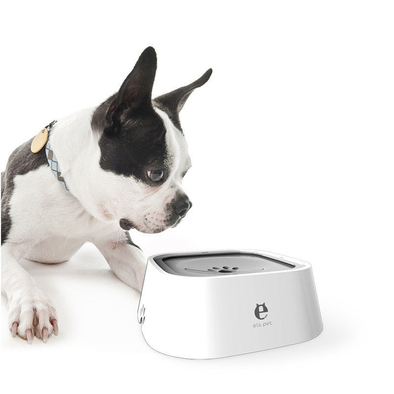 1.5l Cat Dog Water Bowl Carried Floating Bowl Anti-overflow | Other