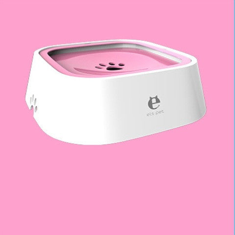 1.5l Cat Dog Water Bowl Carried Floating Bowl Anti-overflow | Other