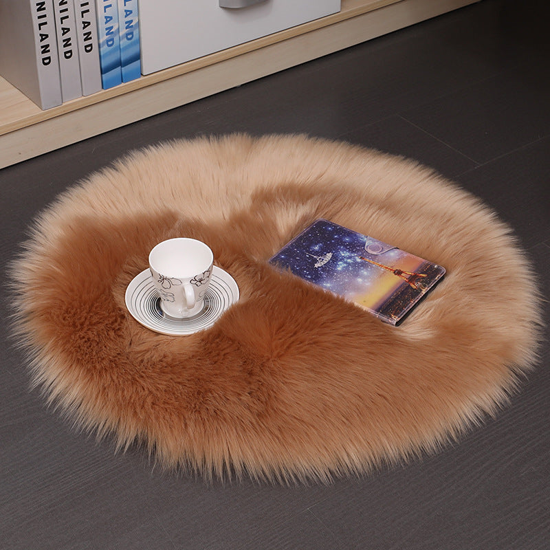 Hair Plush Carpet Floor Mats Household Floor Mats Wool Roun | Other