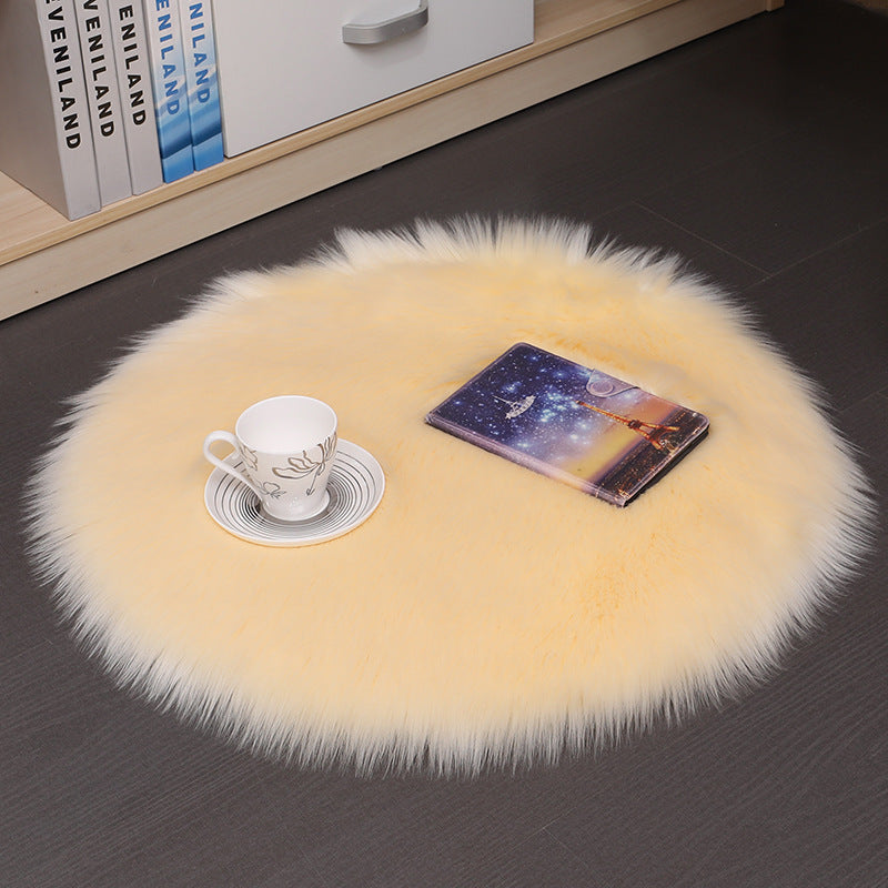 Hair Plush Carpet Floor Mats Household Floor Mats Wool Roun | Other