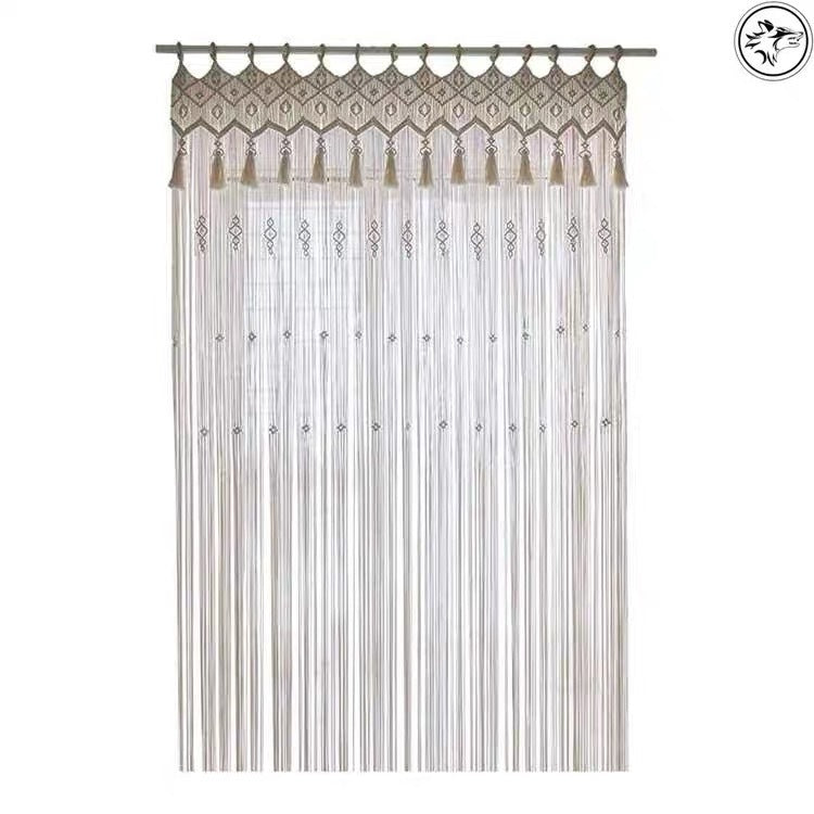 Bohemian Hand-woven Tapestry Curtain Partition Bohemian Wedd | Other