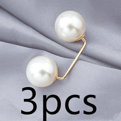 Anti-light Brooch Skirt Waist Button Nail Pearl | Other