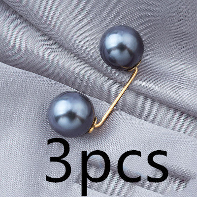 Anti-light Brooch Skirt Waist Button Nail Pearl | Other