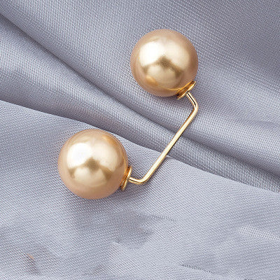 Anti-light Brooch Skirt Waist Button Nail Pearl | Other