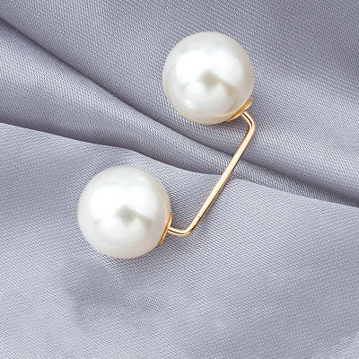 Anti-light Brooch Skirt Waist Button Nail Pearl | Other
