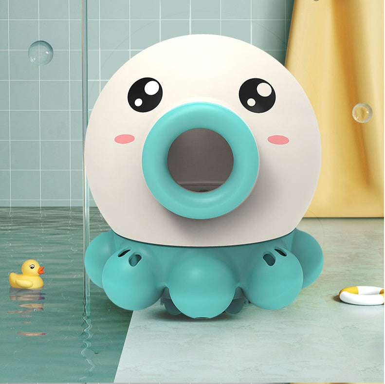 Octopus Fountain Bath Toy Water Jet Rotating Shower Bathroom | Electronic Learning Toys