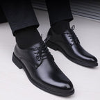 Black Shoes With Pointed Toe For Men | Shoes