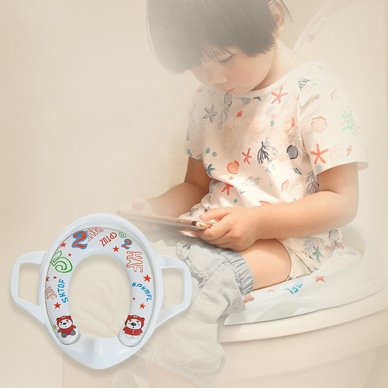 Toilet Seat Adorable Baby Seat Toilet Seat Soft Cushion Assist Toilet | Electronic Learning Toys