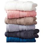 Pure Color Thick Cotton Bath Towel Set Towel Set Increased P | Other