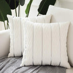 Simple Luxury Striped Velvet Pillow Cover Pillow Cushion Cov | Other