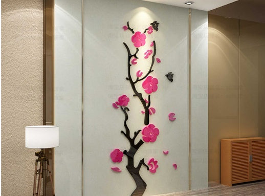 Plum Blossom Porch Decoration Wall Stickers | Other