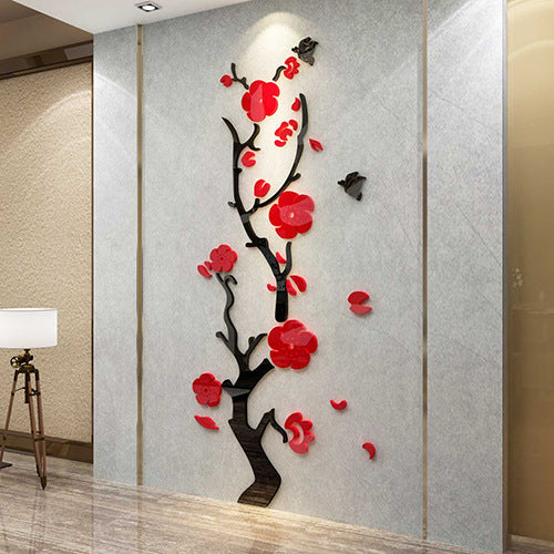 Plum Blossom Porch Decoration Wall Stickers | Other