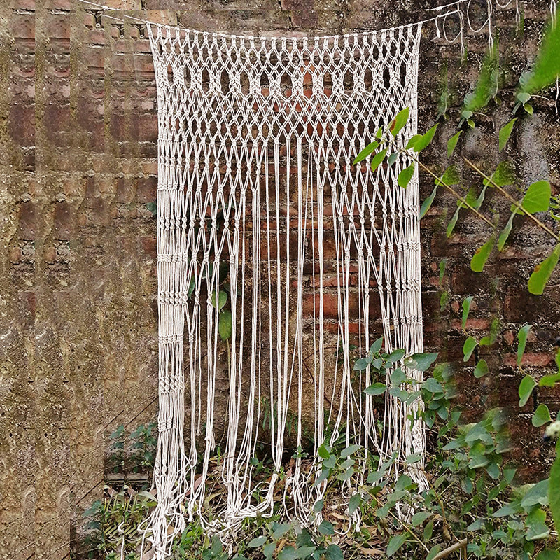 Perforated Nordic Woven Shading Light Tassel Partition Curta | Other