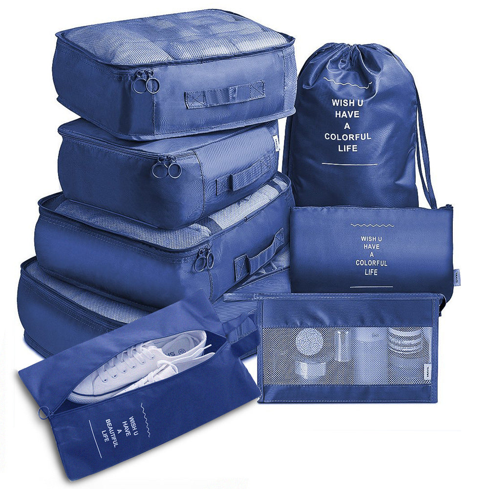 8-piece Set Luggage Divider Bag Travel Storage Clothes Under | Luggage & Bags