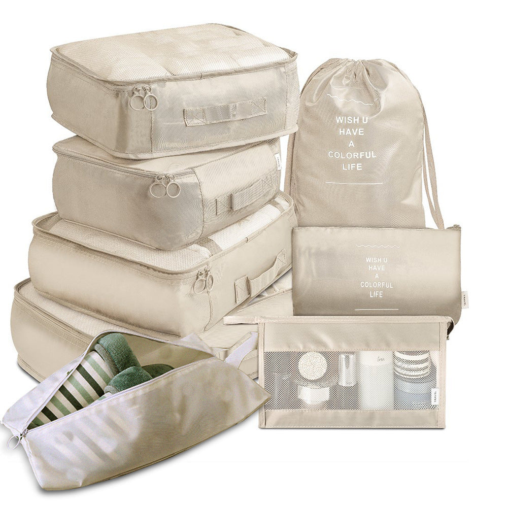 8-piece Set Luggage Divider Bag Travel Storage Clothes Under | Luggage & Bags
