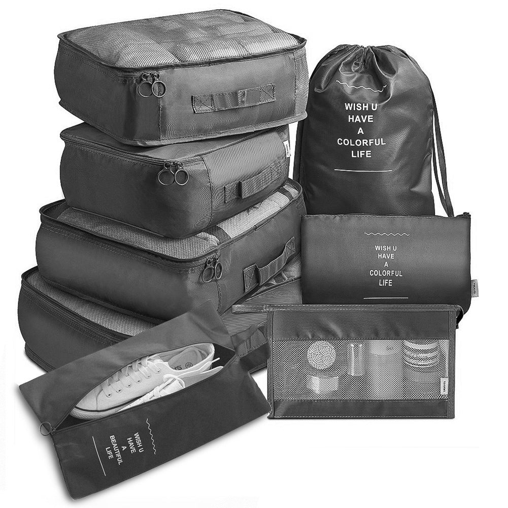 8-piece Set Luggage Divider Bag Travel Storage Clothes Under | Luggage & Bags
