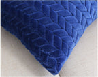 Flannel Solid Color Throw Pillow Sofa Cover Cushion Cover No | Home & Garden