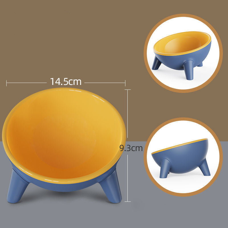 Cat Dog Bowl With Stand Pet Feeding Food Bowls Dogs Bunny Ra | Other