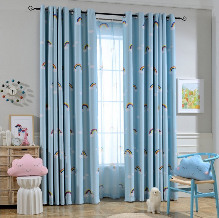 Rainbow Children Boys And Girls Bedroom Den Blackout Curtain | Other