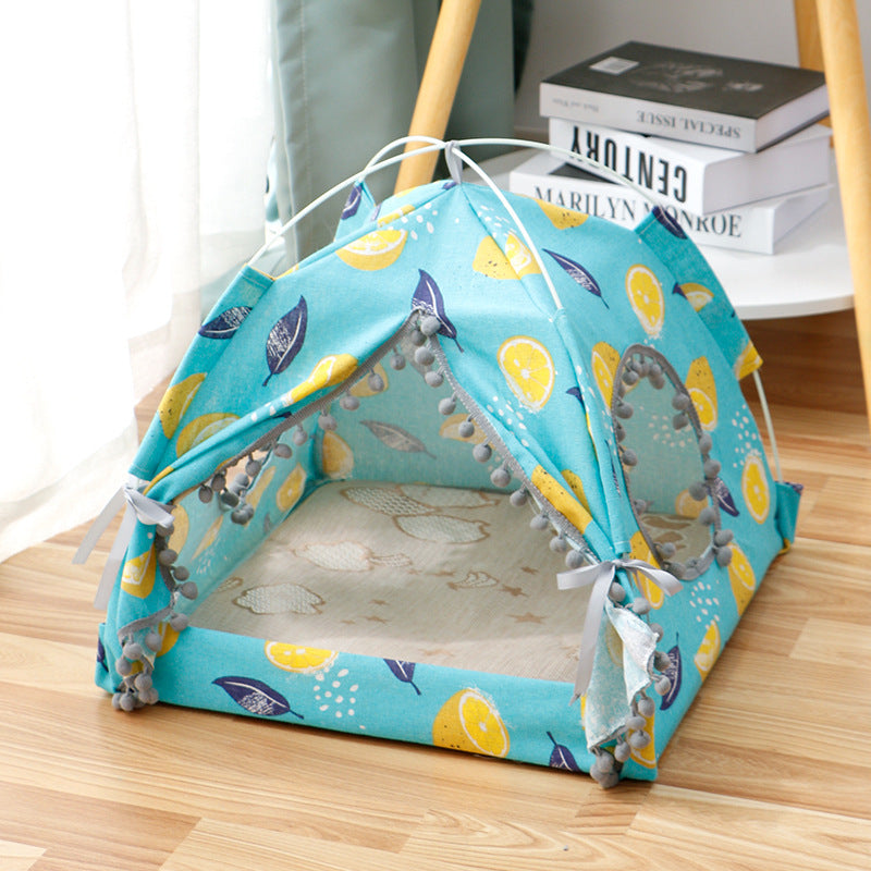 Cat Tent Cat Cat House Enclosed Pet Bed | Other