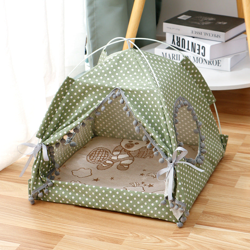Cat Tent Cat Cat House Enclosed Pet Bed | Other