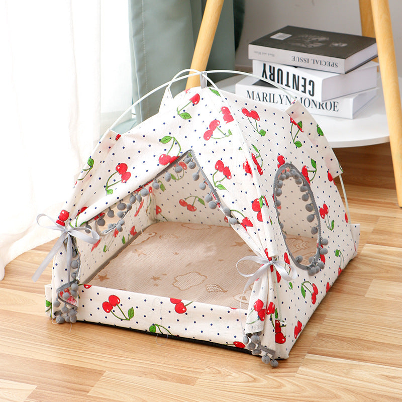 Cat Tent Cat Cat House Enclosed Pet Bed | Other
