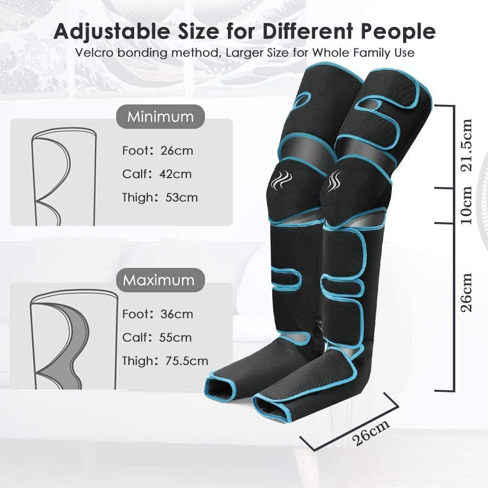 Pneumatic Leg Massager | Promotes Blood Circulation