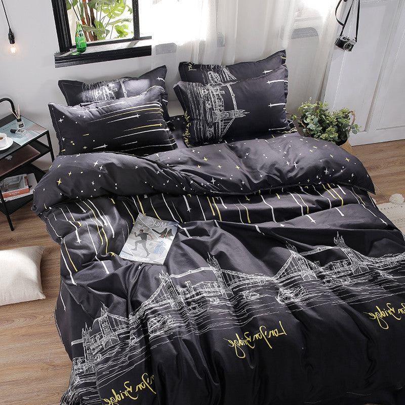 Four-piece Cotton Winter Quilt Core Set For Spring And Autum | Jewelry & Accessories