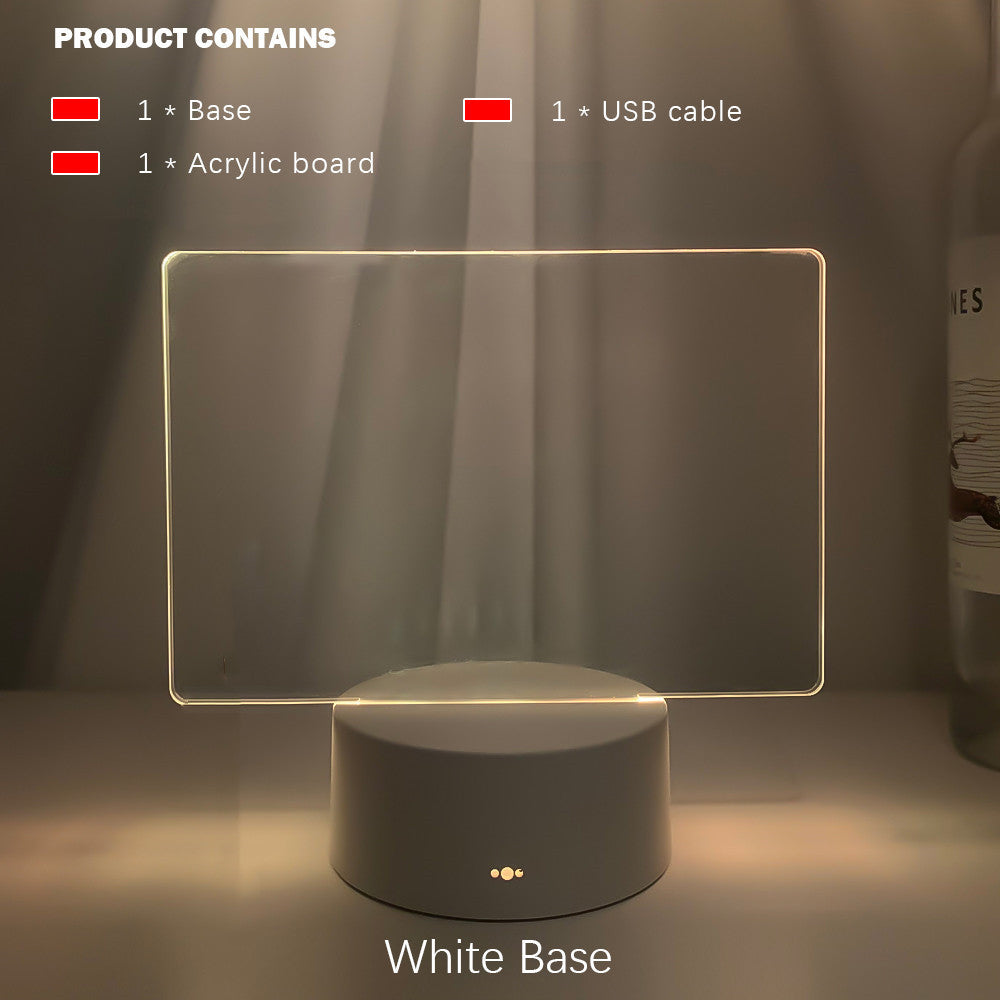 Rewritable Night Light With Display Panel | Other
