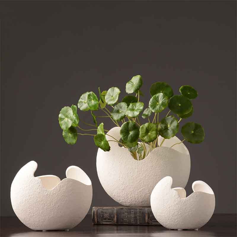 Simple White Ceramic Vase Decoration | Other