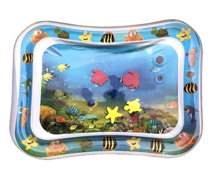 Adorable Baby Inflatable Water Mat, Infants Summer Beach Water Mat Pa | Electronic Learning Toys