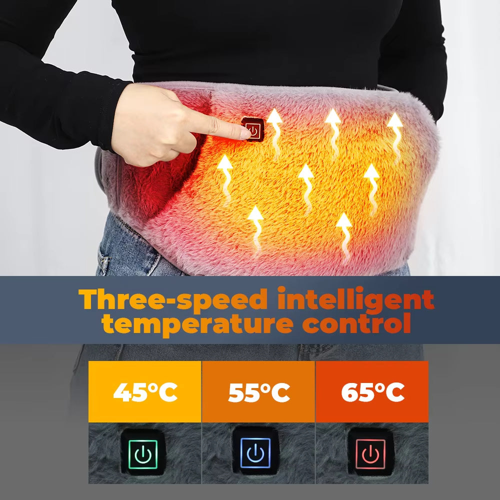 Usb Powered Heating Waist Belt, Heating Pad With Hand Pocket | Other