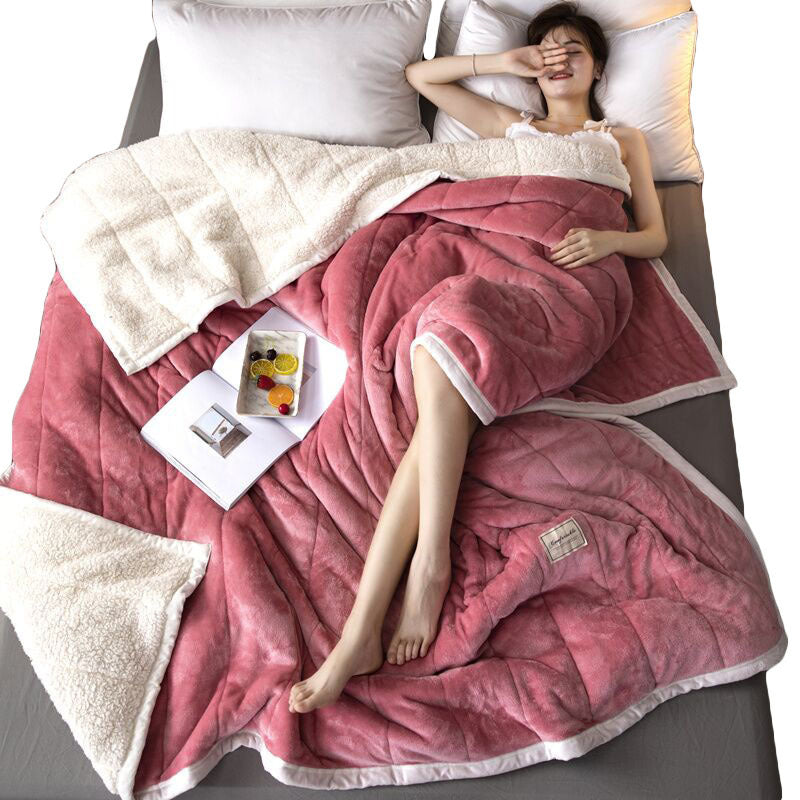 Fleece Blankets And Throws Thick Warm Winter Blankets Home S | Other