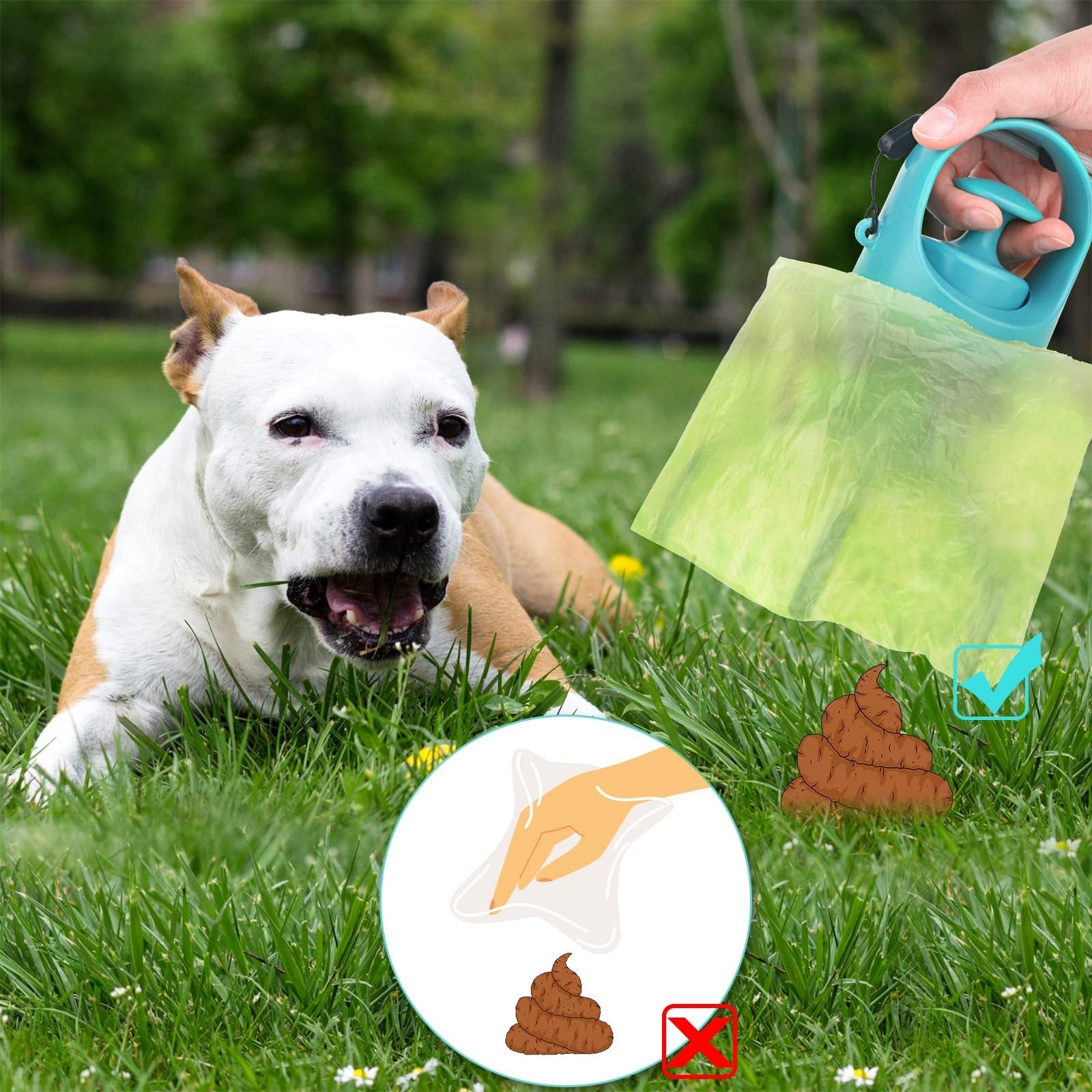 Portable Dog Poop Scooper, Sanitary Dog Waste Picker Upper W | Other