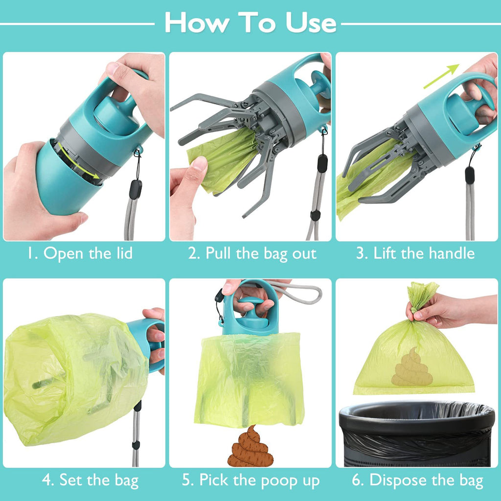 Portable Dog Poop Scooper, Sanitary Dog Waste Picker Upper W | Other