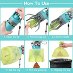 Portable Dog Poop Scooper, Sanitary Dog Waste Picker Upper W | Other