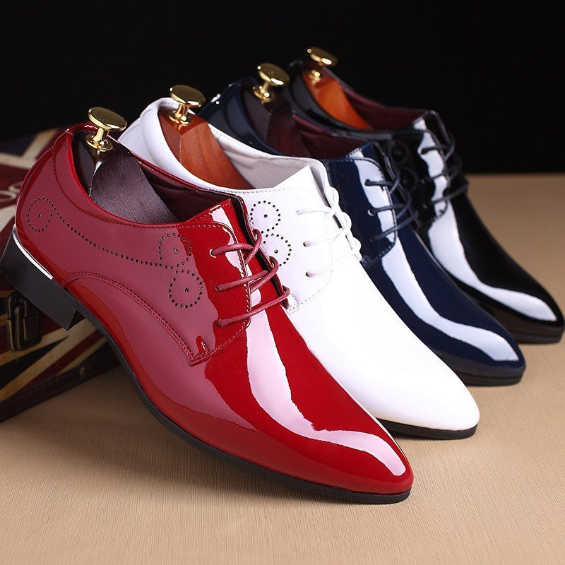 Men Leather Shoes Men Business Casual Dress Shoes Business C | Shoes