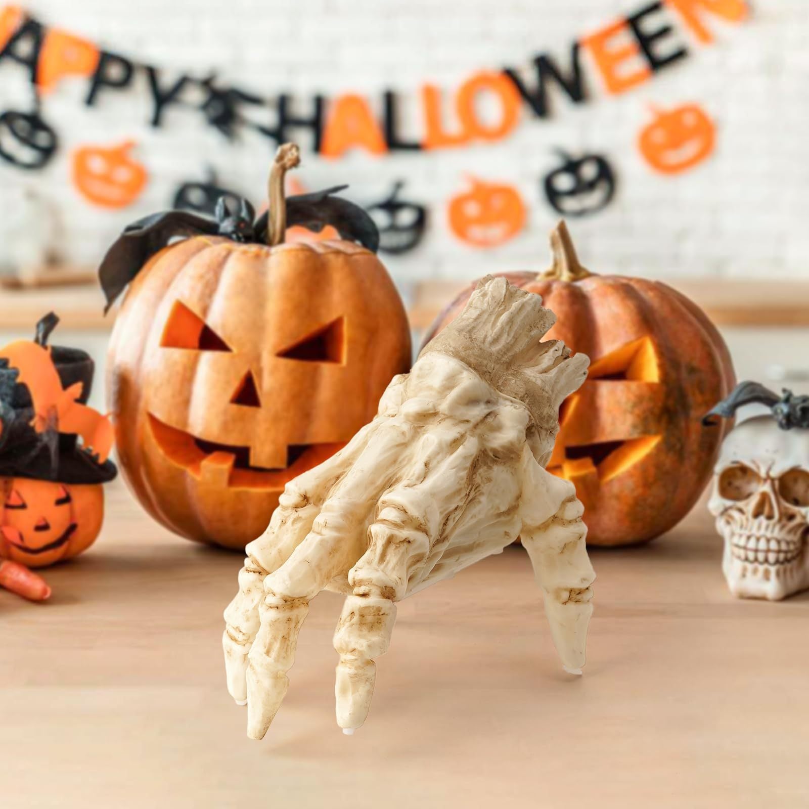 Halloween Electric Luminous Crawling Hand Animated Decoratio | Other
