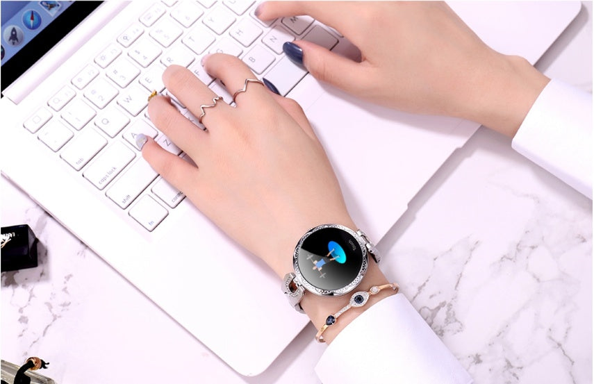 Fashion Women's Smart Watch Waterproof Wearable Device Heart | Smartwatches