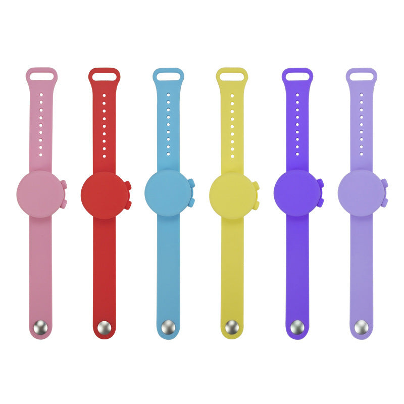 Outdooor Silicone Wristband Hand Sanitizer Disinfectant Brac | Other