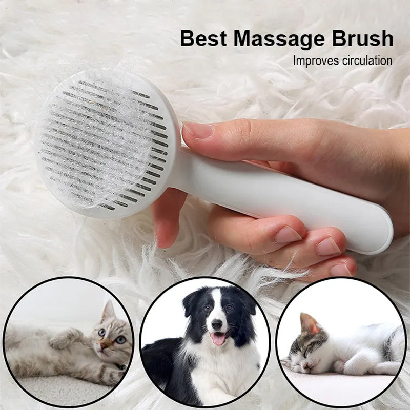 Pet Self Cleaning Cat Brushes, Cat Grooming Brush For Dogs C | Other