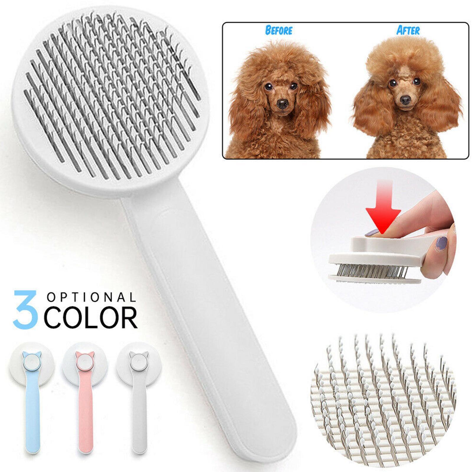 Pet Self Cleaning Cat Brushes, Cat Grooming Brush For Dogs C | Other