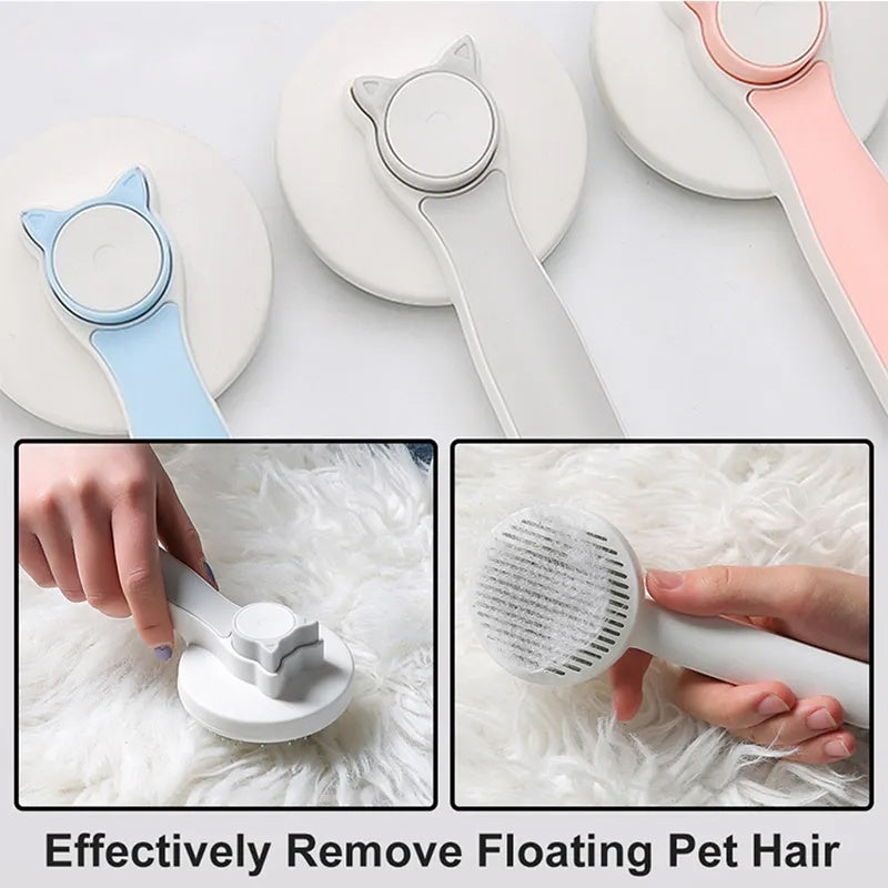 Pet Self Cleaning Cat Brushes, Cat Grooming Brush For Dogs C | Other