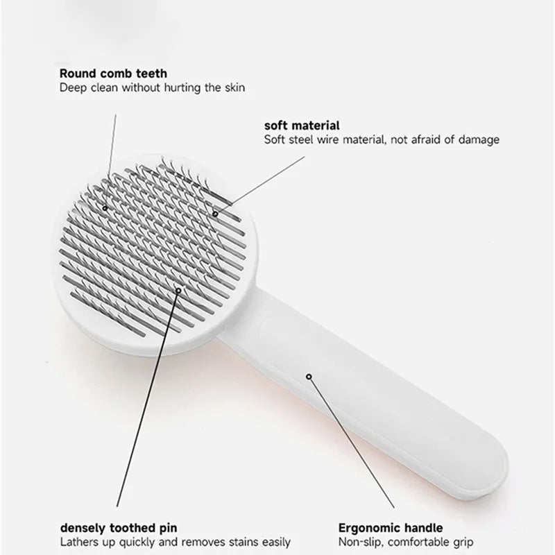 Pet Self Cleaning Cat Brushes, Cat Grooming Brush For Dogs C | Other