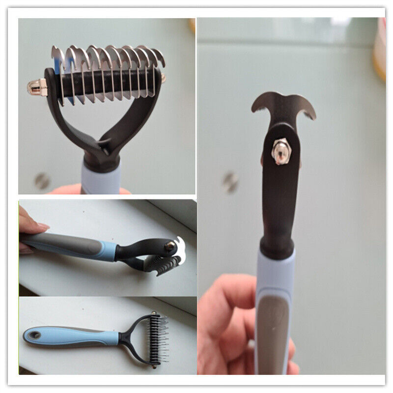Grooming Brush For Pet Dog Cat Deshedding Tool Rake Comb Fur | Other