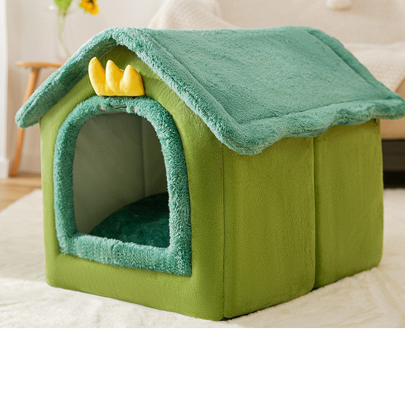 Foldable Dog House Pet Cat Bed Winter Dog Villa Sleep Kennel | Other