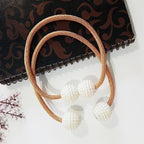 Magnetic Curtain Tiebacks Pearl Beads | Other
