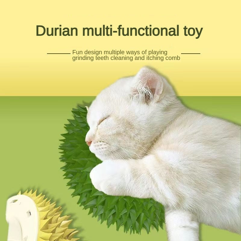 Durian Cat Brush, Dog Cat Self Groomer, Wall Corner Scratche | Other